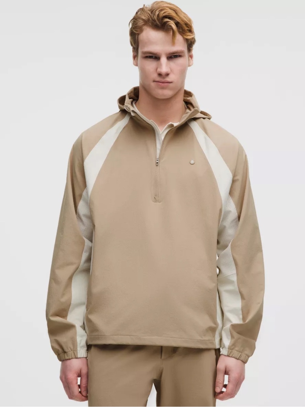 Water-Repellent Golf Half-Zip Pullover
